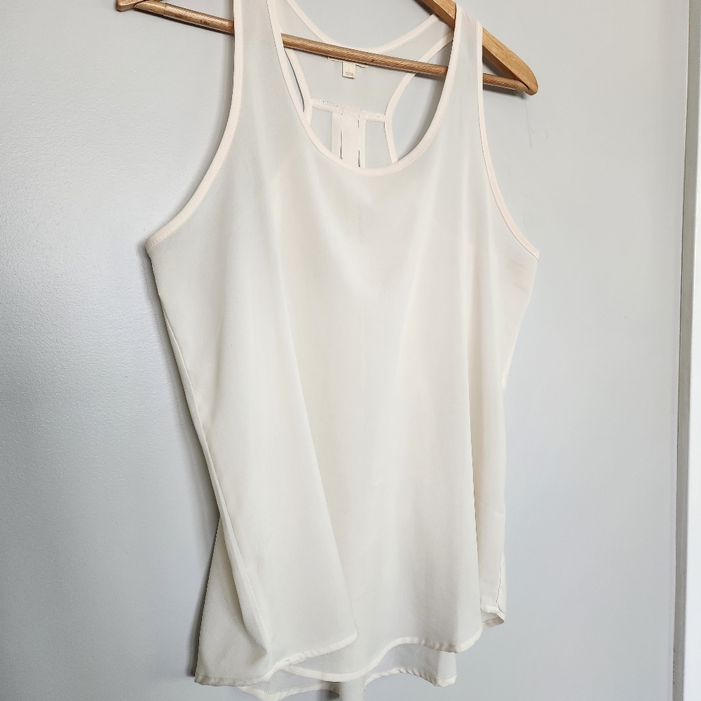 Flowy Cream Tank